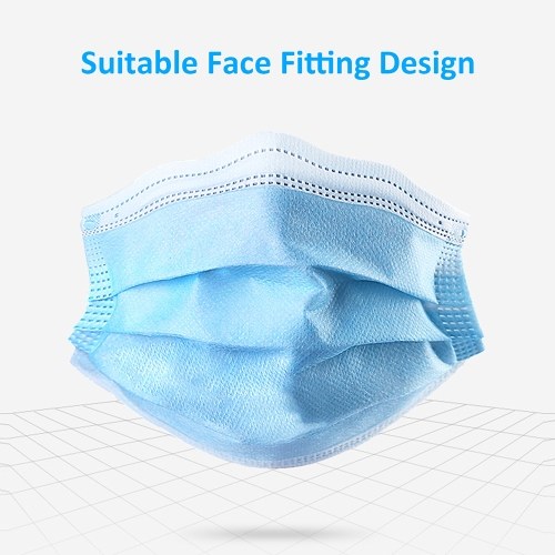 YY/T0969-2013 50pcs Disposable 3-Layer Mask Non-woven Fiber Fabric Breathable Face Mask Anti Dust Flexible Earloop Mouth Mask Sanitary Mask 50pack/Box Blue
YY/T0969-2013 50pcs Disposable 3-Layer Mask Non-woven Fiber Fabric Breathable Face Mask Anti Dust Flexible Earloop Mouth Mask Sanitary Mask 50pack/Box Blue