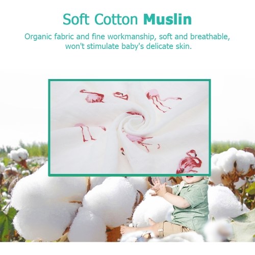 Baby Toddler Blanket Muslin 100% Organic Cotton 2 Layer Blanket 47*47 inches For Bed Stroller Crib Car Nursing Cover Baby Toddler Blanket Muslin 100% Organic Cotton 2 Layer Blanket 47*47 inches For Bed Stroller Crib Car Nursing Cover