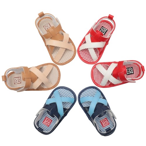 Infant Toddler Baby Shoes Sandal PU Magic Tape Soft Sole Non-Slip Sneaker Prewalker For Summer Red U.S Size 6
Infant Toddler Baby Shoes Sandal PU Magic Tape Soft Sole Non-Slip Sneaker Prewalker For Summer Red U.S Size 6