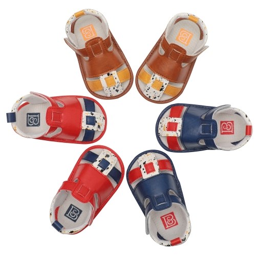Infant Toddler Baby Shoes Boy Sandal PU Magic Tape Soft Sole Non-Slip Sneaker Prewalker For Summer Blue U.S Size 4
Infant Toddler Baby Shoes Boy Sandal PU Magic Tape Soft Sole Non-Slip Sneaker Prewalker For Summer Blue U.S Size 4