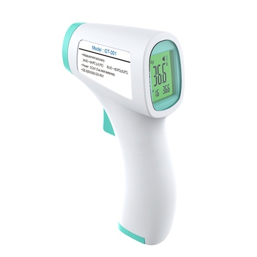 Infrared Thermometer Forehead Thermometer 50 Data Storage Non Contact Thermometers with Tri-colored Backlit LCD High Precision Handheld Temperature Meter Alarm Function
Infrared Thermometer Forehead Thermometer 50 Data Storage Non Contact Thermometers with Tri-colored Backlit LCD High Precision Handheld Temperature Meter Alarm Function