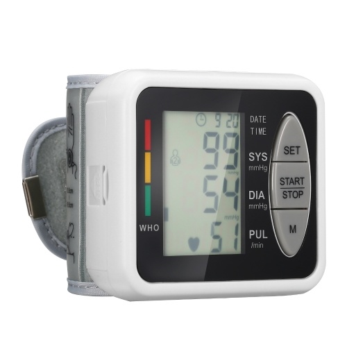 Wrist Electronic Sphygmomanometer Intelligent Electronic B-lood Pressure Monitor 99 Memory Groups
Wrist Electronic Sphygmomanometer Intelligent Electronic B-lood Pressure Monitor 99 Memory Groups