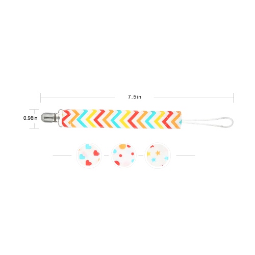 Pacifier Holder Clip Teething Toys Ring Chains Soother Holder Cotton Stainless Steel Clips Set 4 Pack For Baby Infant Girls and Boys Mix Color
Pacifier Holder Clip Teething Toys Ring Chains Soother Holder Cotton Stainless Steel Clips Set 4 Pack For Baby Infant Girls and Boys Mix Color