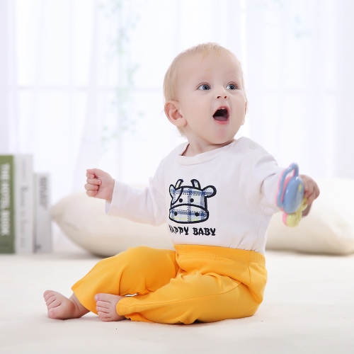 3Pcs Baby Pants Set 100% Cotton Unisex For Newborn Baby Infant 0-3M 3Pcs Baby Pants Set 100% Cotton Unisex For Newborn Baby Infant 0-3M