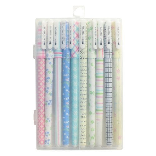Gel Pen Set for Coloring 10PCS 0.5mm Multi Color Gel Ink Quick Drying Pens Classic Cute for Office School Students Adults Scrapbooking Drawing Writing Highlighter Neutral Pens
Gel Pen Set for Coloring 10PCS 0.5mm Multi Color Gel Ink Quick Drying Pens Classic Cute for Office School Students Adults Scrapbooking Drawing Writing Highlighter Neutral Pens