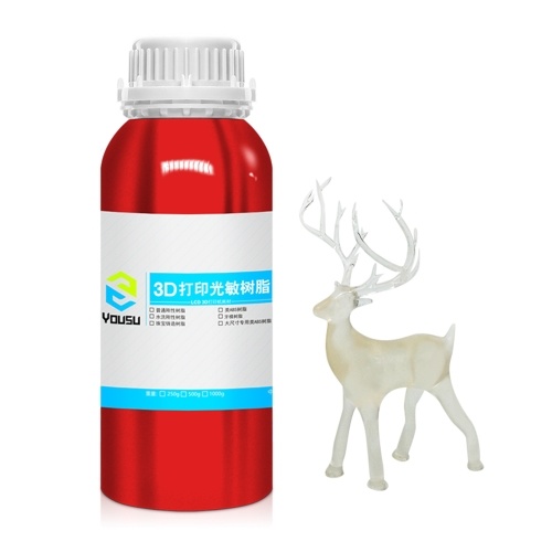 YouSu 3D Printer Rigid Resin 95D Hardness Aluminum Bottle Liquid Printing Material for LCD 395-405nm Band Light LCD Printer
YouSu 3D Printer Rigid Resin 95D Hardness Aluminum Bottle Liquid Printing Material for LCD 395-405nm Band Light LCD Printer