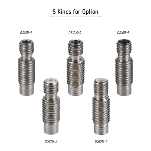 Throat Tube Stainless Steel Nozzle Throat for E3D V6 Hot End 1.75mm Extruder Makerbot Reprap 3D Printers Accessories
Throat Tube Stainless Steel Nozzle Throat for E3D V6 Hot End 1.75mm Extruder Makerbot Reprap 3D Printers Accessories