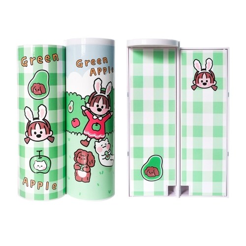 NBX Pencil Cases Multifunctional Standing Pencil Case Organizer Double Layer Cylindrical Cute Pen Bag Holder with Mirror Erasable Notepad Calculator Large Capacity Storage Stationery Box for School Students Kids
NBX Pencil Cases Multifunctional Standing Pencil Case Organizer Double Layer Cylindrical Cute Pen Bag Holder with Mirror Erasable Notepad Calculator Large Capacity Storage Stationery Box for School Students Kids