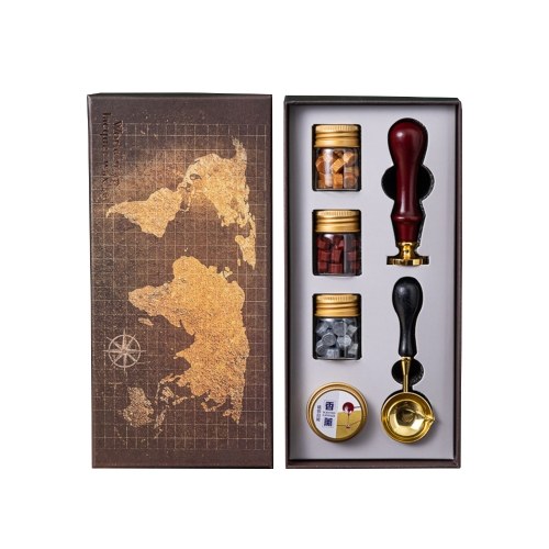 Vintage Wax Seal Kit with Gift Box Sealing Wax Beads Wax Seal Stamp Wax Melting Spoon Candle for Cards Envelopes Wedding Invitations Postcard Gift Packaging Sealing Decoration
Vintage Wax Seal Kit with Gift Box Sealing Wax Beads Wax Seal Stamp Wax Melting Spoon Candle for Cards Envelopes Wedding Invitations Postcard Gift Packaging Sealing Decoration