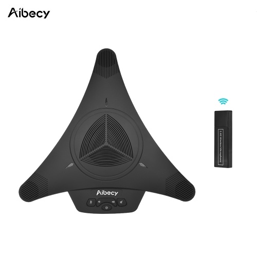 Aibecy MST-X1W 2.4G Wireless USB Video Conference Microphone Speakerphone 6m 360° Audio Pickup for Computer Mobile Phone Support Skype MSN QQ
Aibecy MST-X1W 2.4G Wireless USB Video Conference Microphone Speakerphone 6m 360° Audio Pickup for Computer Mobile Phone Support Skype MSN QQ