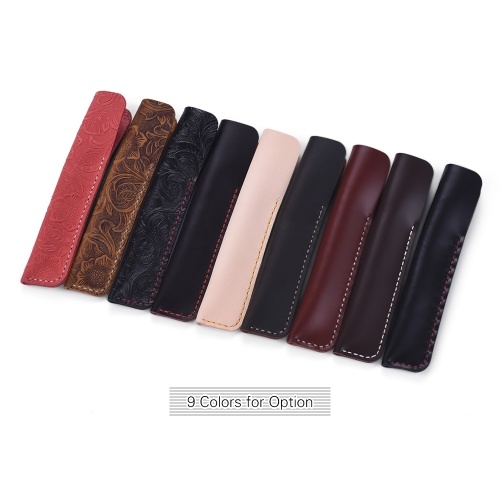 Handmade Leather Pen Case Fountain Sleeve Bag Vintage Pouch for Single Pen Stylus Ballpoint 6.3 * 1.2''
Handmade Leather Pen Case Fountain Sleeve Bag Vintage Pouch for Single Pen Stylus Ballpoint 6.3 * 1.2''