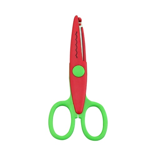 DIY Crafts Scissors Plastic Kid Design Safety Art Scissors Scrapbooking Decorative Wave Lace Edge Cutters
DIY Crafts Scissors Plastic Kid Design Safety Art Scissors Scrapbooking Decorative Wave Lace Edge Cutters