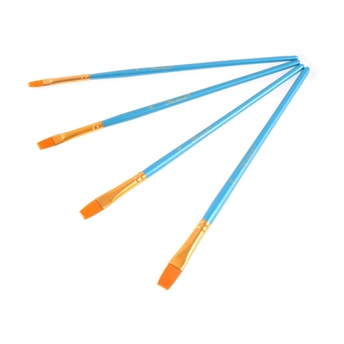 4pcs Artist Paint Brushes Set Nylon Hair Wooden Handle Paintbrushes for Acrylic Oil Watercolor Gouache Face Nail Art Rock Painting Arts Supplies for Children Adults Beginners
4pcs Artist Paint Brushes Set Nylon Hair Wooden Handle Paintbrushes for Acrylic Oil Watercolor Gouache Face Nail Art Rock Painting Arts Supplies for Children Adults Beginners
