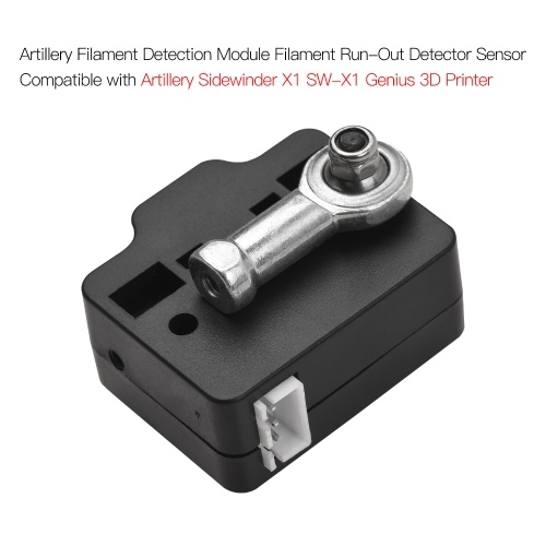 Artillery Filament Detection Module Filament Run-Out Detector Sensor Compatible with Artillery Sidewinder X1 SW-X1 Genius 3D Printer
Artillery Filament Detection Module Filament Run-Out Detector Sensor Compatible with Artillery Sidewinder X1 SW-X1 Genius 3D Printer
