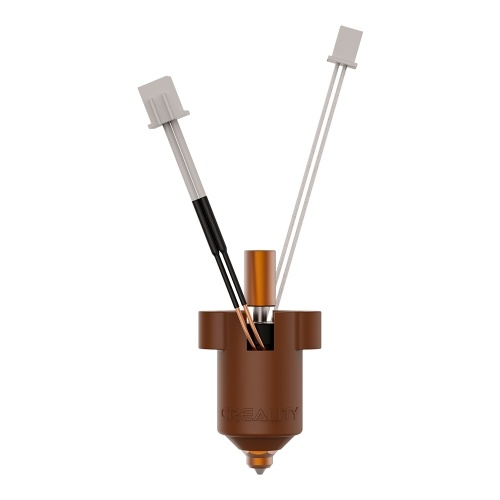 Creality Ceramic Heating Block Kit for Ender-3 V3 KE 3D Printer 300°C High Temperature Resistance 60W Fast Heating High Thermal Conductivity Ceramics with 2pcs Bimetallic Material Nozzles
Creality Ceramic Heating Block Kit for Ender-3 V3 KE 3D Printer 300°C High Temperature Resistance 60W Fast Heating High Thermal Conductivity Ceramics with 2pcs Bimetallic Material Nozzles