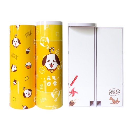 NBX Pencil Cases Multifunctional Standing Pencil Case Organizer Double Layer Cylindrical Cute Pen Bag Holder with Mirror Erasable Notepad Calculator Large Capacity Storage Stationery Box for School Students Kids
NBX Pencil Cases Multifunctional Standing Pencil Case Organizer Double Layer Cylindrical Cute Pen Bag Holder with Mirror Erasable Notepad Calculator Large Capacity Storage Stationery Box for School Students Kids