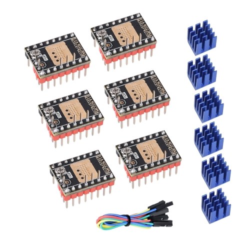 BIQU TMC2226 V1.0 Stepper Motor Driver UART 2.8A 3D Printer Parts for SKR V1.3 V1.4 Turbo CR10 Ender 3 4PCS
BIQU TMC2226 V1.0 Stepper Motor Driver UART 2.8A 3D Printer Parts for SKR V1.3 V1.4 Turbo CR10 Ender 3 4PCS