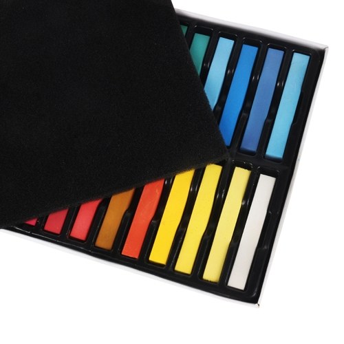Square Pastel Set 6 Colors Soft Dry Pastel Artist Chalk Pastel Sticks Non Toxic for Office School Art Drawing Painting Supplies
Square Pastel Set 6 Colors Soft Dry Pastel Artist Chalk Pastel Sticks Non Toxic for Office School Art Drawing Painting Supplies