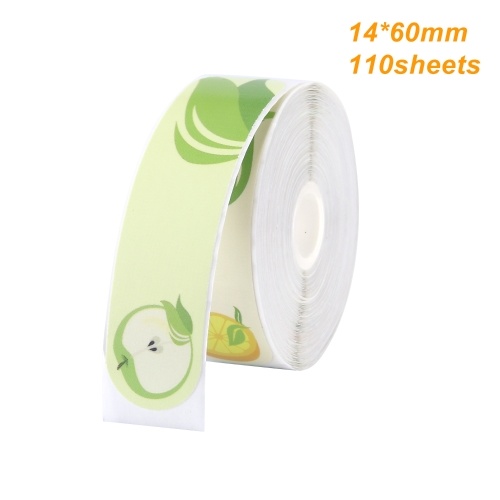 Thermal Printing Label Paper Barcode Price Size Name Blank Labels Waterproof Tear Resistant 14*60mm 110pcs/roll
Thermal Printing Label Paper Barcode Price Size Name Blank Labels Waterproof Tear Resistant 14*60mm 110pcs/roll