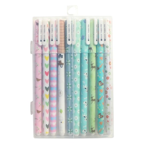 Gel Pen Set for Coloring 10PCS 0.5mm Multi Color Gel Ink Quick Drying Pens Classic Cute for Office School Students Adults Scrapbooking Drawing Writing Highlighter Neutral Pens
Gel Pen Set for Coloring 10PCS 0.5mm Multi Color Gel Ink Quick Drying Pens Classic Cute for Office School Students Adults Scrapbooking Drawing Writing Highlighter Neutral Pens