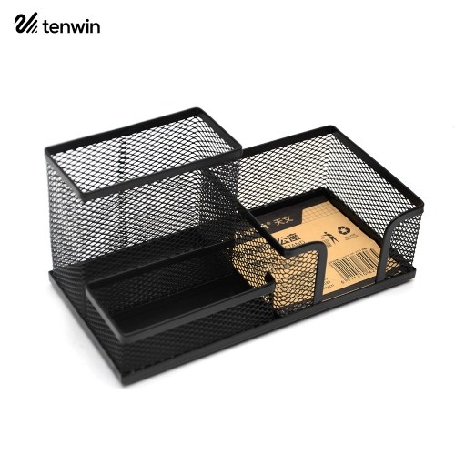TEN-WIN Multi-functional Mesh Desktop Organizer Storage Caddy Pen Holder Stand Stationery Container for Office School Student Supplies
TEN-WIN Multi-functional Mesh Desktop Organizer Storage Caddy Pen Holder Stand Stationery Container for Office School Student Supplies