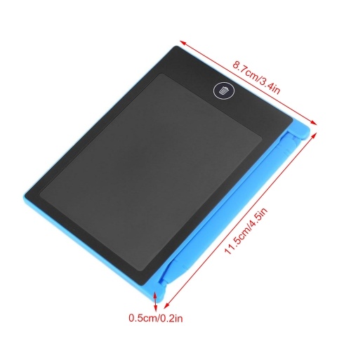 4.4 Inch LCD Writing Tablet Ultra-Thin Electronic Drawing Board Reusable Handwriting Pad with Stylus Lock Button One-Click Erasure for Kids Adults at Home Office School Travel
4.4 Inch LCD Writing Tablet Ultra-Thin Electronic Drawing Board Reusable Handwriting Pad with Stylus Lock Button One-Click Erasure for Kids Adults at Home Office School Travel