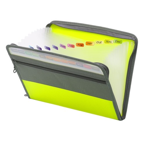 Expanding File Folder 13 Pocket Mini File Organizer Rainbow Color Accordion Folders with Sticky Blank Labels and Zipper Closure Portable A4 Size File Box Desktop Document Storage for Coupon Invoice Receipt Cards Tickets Business Study Home
Expanding File Folder 13 Pocket Mini File Organizer Rainbow Color Accordion Folders with Sticky Blank Labels and Zipper Closure Portable A4 Size File Box Desktop Document Storage for Coupon Invoice Receipt Cards Tickets Business Study Home