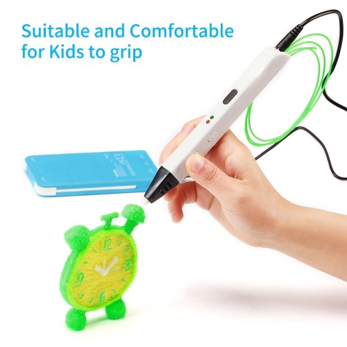3D Printing Pen Apply with 1.75mm Filament ABS PLA Support Temperature Speed Adjustment Heat Dissipation with Indicator Light DIY for Teen Children and Adults Christmas Birthday Gift
3D Printing Pen Apply with 1.75mm Filament ABS PLA Support Temperature Speed Adjustment Heat Dissipation with Indicator Light DIY for Teen Children and Adults Christmas Birthday Gift