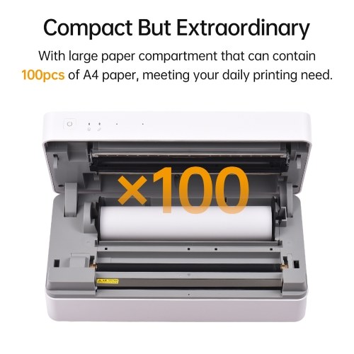 HPRT FT800 A4 Thermal Printer Wireless&USB Connect with Mobile Computer Auto Cutter for Office School Printer with A4 Thermal Paper Roll
HPRT FT800 A4 Thermal Printer Wireless&USB Connect with Mobile Computer Auto Cutter for Office School Printer with A4 Thermal Paper Roll