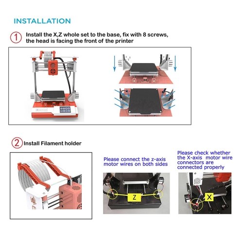 EasyThreed K6 Plus 3D Printer FDM Desktop Printing Machine 150x150x150mm Print Size for Beginners Comes with 10m PLA Sample Filament
EasyThreed K6 Plus 3D Printer FDM Desktop Printing Machine 150x150x150mm Print Size for Beginners Comes with 10m PLA Sample Filament