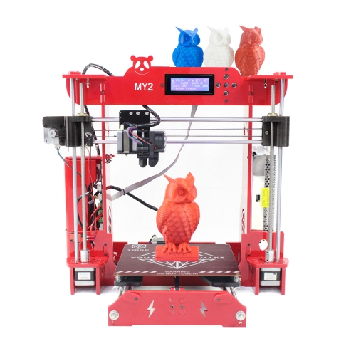 TNICE MY2 Desktop RepRap i3 3D-принтер DIY Kit ST Mainboard Integrated Extruder 2004 ЖК-дисплей Акриловая рамка с 100-миллиметровой PLA-нитью Работа с ABS PLA Wood
TNICE MY2 Desktop RepRap i3 3D-принтер DIY Kit ST Mainboard Integrated Extruder 2004 ЖК-дисплей Акриловая рамка с 100-миллиметровой PLA-нитью Работа с ABS PLA Wood
