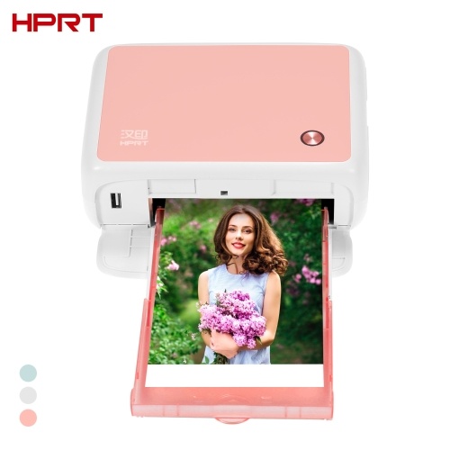 HPRT CP4000L Portable Full Color Photo Printer Mini Househeld Thermal Sublimation Printer 4x6 Inch 300dpi AR Printing WiFi Connection Automatic Lamination with 1pc Color Ink Cartridge & 54 Sheets Photo Paper Compatible with Windows Android iOS
HPRT CP4000L Portable Full Color Photo Printer Mini Househeld Thermal Sublimation Printer 4x6 Inch 300dpi AR Printing WiFi Connection Automatic Lamination with 1pc Color Ink Cartridge & 54 Sheets Photo Paper Compatible with Windows Android iOS