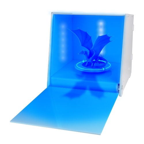 SUNLU UV Resin Curing Light Box with 360° Rotating Turntable Smart Time Control for LCD DLP SLA 3D Printing Models
SUNLU UV Resin Curing Light Box with 360° Rotating Turntable Smart Time Control for LCD DLP SLA 3D Printing Models