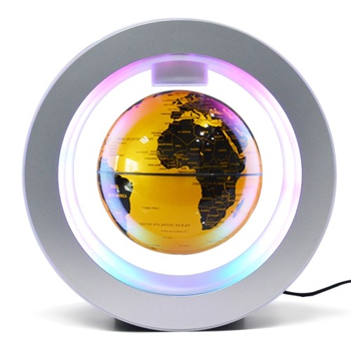 Floating Globe with LED Multicolor Base Creative 6 Inch Anti Gravity Magnetic Levitation Rotating World Map for Children Gift Home Office Desk Decoration Teaching Demo
Floating Globe with LED Multicolor Base Creative 6 Inch Anti Gravity Magnetic Levitation Rotating World Map for Children Gift Home Office Desk Decoration Teaching Demo