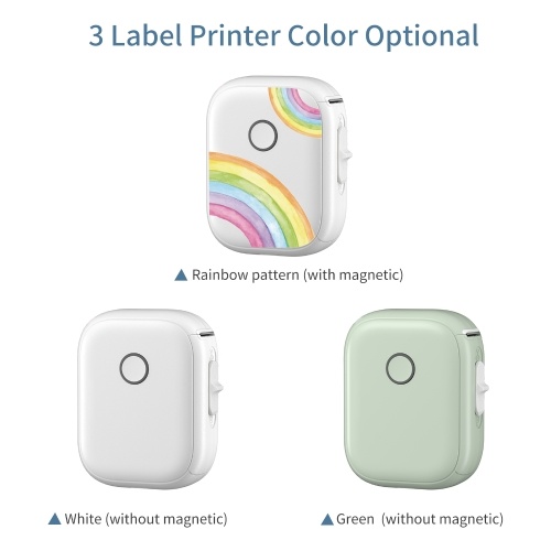 

Mini Label Maker Machine Pocket Labeler Sticker Thermal Printer for Organizing Adhesive Tag DIY Date Journal Study Sticker Labeling Machine Wireless BT Connect Compatible with iOS Android for Retail Store Home Kitchen & Office Organization