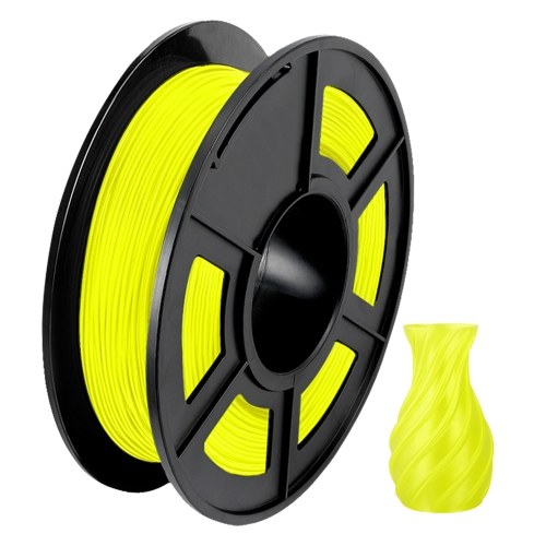 SUNLU TPU 3D Printer Filament 1.75mm Dimensional Accuracy +/- 0.02mm 1kg(2.2lbs) Spool, Yellow
SUNLU TPU 3D Printer Filament 1.75mm Dimensional Accuracy +/- 0.02mm 1kg(2.2lbs) Spool, Yellow