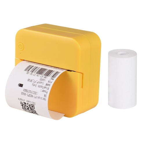 Mini Pocket Thermal Printer Multifunction Portable Sticker Maker with 1 Paper Roll 57mm Compatible
Mini Pocket Thermal Printer Multifunction Portable Sticker Maker with 1 Paper Roll 57mm Compatible