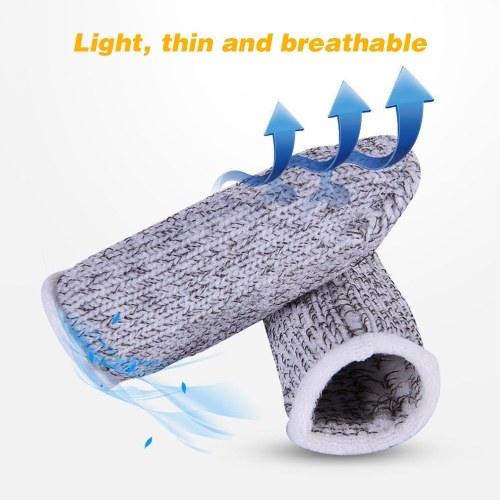 10 Pieces Gaming Finger Sleeve Touchscreen Thumb Sleeve Sensitive Sweat-proof Fingerprint-proof Breathable Finger Sleeve for Mobile Games
10 Pieces Gaming Finger Sleeve Touchscreen Thumb Sleeve Sensitive Sweat-proof Fingerprint-proof Breathable Finger Sleeve for Mobile Games