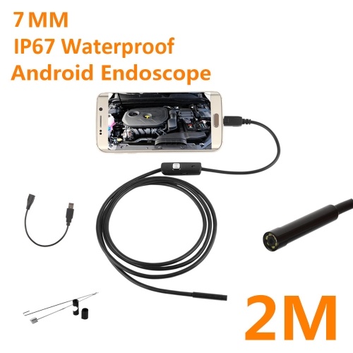 AN98B Phone Endoscope 7mm 2M Cable 640*480 HD USB Waterproof Endoscope Inspection Borescope Camera for Android Mobile Phone PC
AN98B Phone Endoscope 7mm 2M Cable 640*480 HD USB Waterproof Endoscope Inspection Borescope Camera for Android Mobile Phone PC