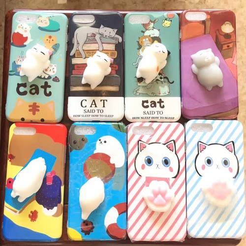 Rabbit with Black Background for iPhone6/6S Case Cute 3D Squishy Silicon TPU Shell Squeeze Stress Relieve Toys Mobliephone Back Cover
Rabbit with Black Background for iPhone6/6S Case Cute 3D Squishy Silicon TPU Shell Squeeze Stress Relieve Toys Mobliephone Back Cover