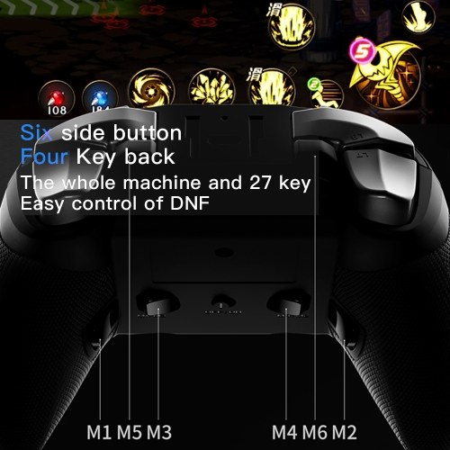 

Xiaomi Youpin Global Flydigi Apex 2 Gamepad Handle Automatic Gun Game CODM DNF Aid Mobile Wireless Gaming Controller With Phone holder for Mobile Phone Computer PC