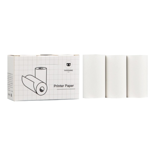 Paperang Thermal Printing Paper 10-Year Thermal Printing Paper Compatible with Paperang Pocket Printer P1/P1S/P2 57*30mm(3 Rolls)
Paperang Thermal Printing Paper 10-Year Thermal Printing Paper Compatible with Paperang Pocket Printer P1/P1S/P2 57*30mm(3 Rolls)
