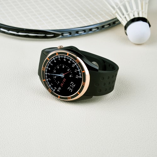 I3 Heart Rate Smart BT Sport GPS 3G/2G Watch Phone WCDMA GSM MTK6580 1.3GHz CPU 1.39" 400*400P Touch Screen 512MB RAM + 4GB ROM Android 5.1 Call Notification Pedometer Alarm Metal Frame MP3 MP4 WiFi
I3 Heart Rate Smart BT Sport GPS 3G/2G Watch Phone WCDMA GSM MTK6580 1.3GHz CPU 1.39" 400*400P Touch Screen 512MB RAM + 4GB ROM Android 5.1 Call Notification Pedometer Alarm Metal Frame MP3 MP4 WiFi