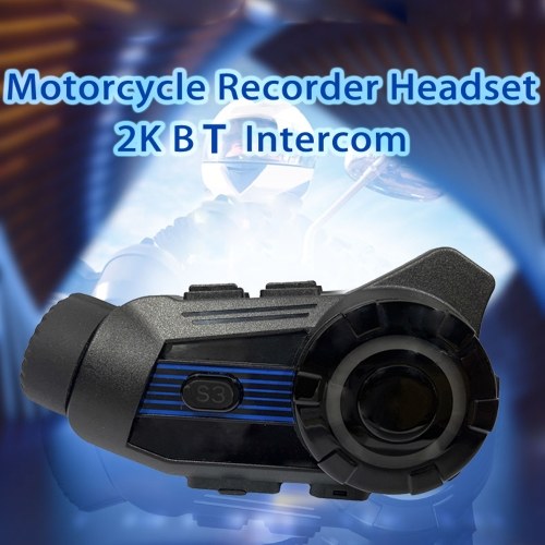 Motorcycle Helmet BT Headphones with 2 Person Motorcycle Intercom Headset, 2K Camera Noise Canceling Helmet Headphones
Motorcycle Helmet BT Headphones with 2 Person Motorcycle Intercom Headset, 2K Camera Noise Canceling Helmet Headphones