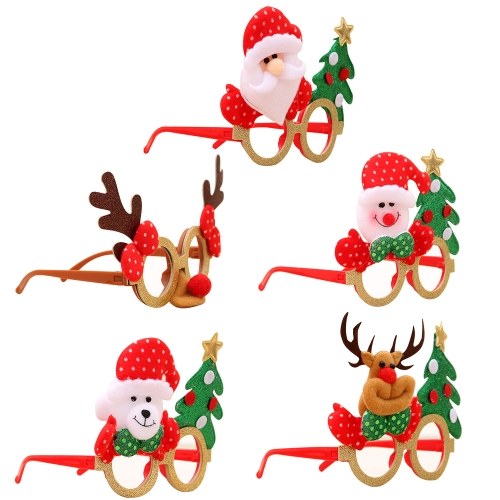 Christmas Glasses Party Fancy Glasses Frame Xmas Costume Eyeglasses for Parties Holiday Favors (One Size Fits All)
Christmas Glasses Party Fancy Glasses Frame Xmas Costume Eyeglasses for Parties Holiday Favors (One Size Fits All)