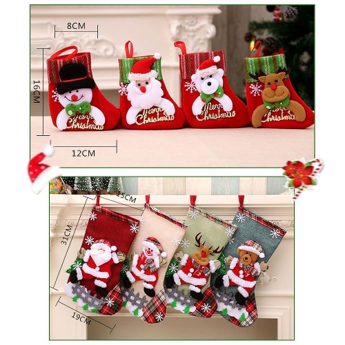 Christmas Decoration Socks Santa Claus Sock Snowman Sock Christmas Trees Hanging Ornaments Christmas Stocking Gift
Christmas Decoration Socks Santa Claus Sock Snowman Sock Christmas Trees Hanging Ornaments Christmas Stocking Gift