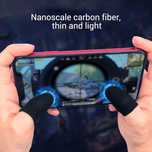 Gaming Finger Sleeve Touchscreen Thumb Sleeve Sensitive Sweat-proof Fingerprint-proof Breathable Finger Sleeve for Mobile Games 6 Pcs
Gaming Finger Sleeve Touchscreen Thumb Sleeve Sensitive Sweat-proof Fingerprint-proof Breathable Finger Sleeve for Mobile Games 6 Pcs