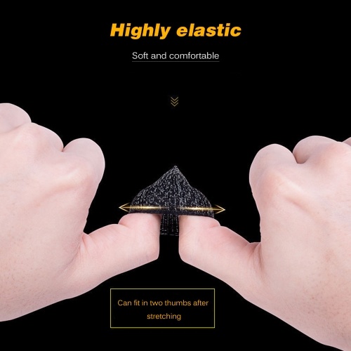 10 Pieces Gaming Finger Sleeve Touchscreen Thumb Sleeve Sensitive Sweat-proof Fingerprint-proof Breathable Finger Sleeve for Mobile Games
10 Pieces Gaming Finger Sleeve Touchscreen Thumb Sleeve Sensitive Sweat-proof Fingerprint-proof Breathable Finger Sleeve for Mobile Games