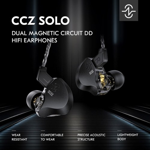 CCZ Dynamic Driver In-Ear Earbud Noise-Canceling Stereo Sound Wired Earphones Professional Monitor Headphones for Stage Singers Drummers
CCZ Dynamic Driver In-Ear Earbud Noise-Canceling Stereo Sound Wired Earphones Professional Monitor Headphones for Stage Singers Drummers