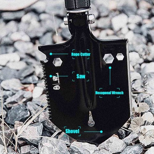 HX Outdoors Shovel Multifunctional Tool for Outdoor Activities Aluminum Alloy Portable Machine for Trip Hiking Camping
HX Outdoors Shovel Multifunctional Tool for Outdoor Activities Aluminum Alloy Portable Machine for Trip Hiking Camping